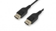 DP14MM2M  Video Cable with Latches, DisplayPort Plug - DisplayPort Plug, 7680 x 4320, 2m