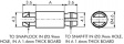 MSP-5-01 Spacer plug-in 7.9 mm