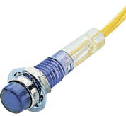 IND515205-1235-T/BL, Indicator round blue, CamdenBoss