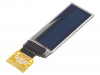 DEP 128032E1-W Дисплей: OLED; графический; 0,91"; 128x32; Разм: 30x11,5x1,26мм