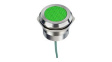 Q30Y5SXXG1AE LED Indicator, Green, 30mm, 24V, Wire Lead