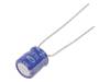 SS1C107M6L007PA580 Конденсатор: электролитический; THT; 100мкФ; 16ВDC; O6,3x7мм; ±20%