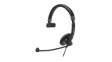1000634 Headset, IMPACT 100, Mono, On-Ear, 16kHz, USB/Mono Jack Plug 3.5 mm, Black