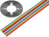 DS1058-16M28-30.5 [30 м] Кабель: плоский; 1,27мм; многопров; Cu; 16x28AWG; ПВХ; 300В; 30,5м