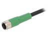 SAC-4P-1,5-PUR/M8FS, Соединительный кабель; M8; PIN:4; прямой; 1,5м; вилка; 30ВAC; 4А, Phoenix Contact