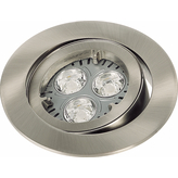 KIT LED PRO R, LED flush mounted fixture warm white, Osram