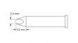 GT6-CH0025P Soldering Tip, GT6, Chisel, 2.5 x 6mm
