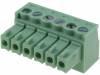15EDGK-3.5/6P, Разъемный клеммник; вилка; "мама"; 3,5мм; прямой; 0,5?1,5мм2; 7А, DEGSON
