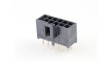 105310-1212 Nano-Fit Vert HDR THT 2.50mm Dual Row 12 Circuits with Kinked Pins 0.38um Gold Plating Black Glow-Wire Capable Tray