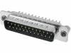 L717SDBH25POL2, Гнездо; D-Sub; PIN:25; "папа"; с отверстием с резьбой; прямой; THT, Amphenol