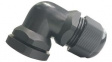 RND 465-00870 Bend Cable Gland, PG21, Nylon, Black, IP68