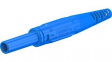 66.9155-23 In-Line Safety Socket 4mm Blue 32A 1kV Nickel-Plated