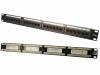 NP0027 Patch panel; RJ45; Кол-во портов:24; Кат:5e; Цвет: черный