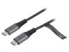 49302 Кабель; USB 2.0; вилка USB C,с обеих сторон; 1м; 480Мбит/с