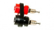 BU-P2269 Panel Mount Double Banana Jack 15A 1kV Nickel-Plated