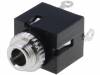 4832.2211 Гнездо; Jack 3,5мм х 18,6мм; "мама"; mono; с выключателем; пайка