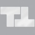 104453 Floor Corner Marks, T-shaped PU=1 PAK