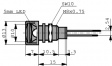 WU-I-W5-L СИД в хромированном корпусе белый 5 mm