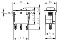 1800.1102 Кулисные переключатели 1P 10 A 250 VAC
