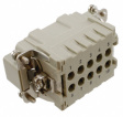 09330102602 Pin insert, 10-pin crimp connection, Han E, 10
