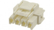 1-1971773-4 Male Housing 6 mm Pole no. 1x4 Single row / free hanging/cable mount Power Tripl