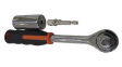 RND 550-00419 Universal Socket Ratchet Set, 3 Pieces, 3/8^, 210mm