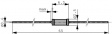 PO595-0 5T 10K Resistor 10 kOhm +- 5 %