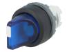 1SFA611211R1104 Переключатель: поворотный; 1; 22мм; синий; Подсвет: MLB-1; IP66