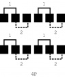 2-1825010-2 ASE42RL04 Slide switches On-On 4P