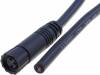 LTW8P-03AFFM-SL7A02, Разъем: М8; 2м; "мама"; PIN:3; прямой; с амортизатором, с проводами, Amphenol