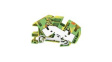 2668760000 Terminal Block, Blade Terminal, 1 x 5.5 mm, 2 Poles, 800V, 76A, 0.5 ... 16mm², Green / Yellow