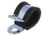 LKD11820 Хомуты; Oпетли: 18мм; W: 20мм; сталь; Материал корпуса: EPDM; W1