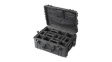 RND 600-00313 Watertight Case with Padded Dividers and Organizer, 53.38l, 594x473x270mm, Polypropylene (PP), Black