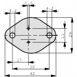 KAP 3 K Изолирующие диски из каптона 0.077 mm TO-3