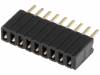 DS1065-07-1*9S8BV Гнездо; штыревое; "мама"; PIN:9; прямой; 1,27мм; THT; 1x9