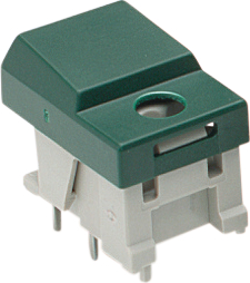96-323.837, Illuminated Pushbutton Switch 100 mA, EAO