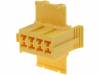 927366-1, Разъем: провод-плата; Junior Timer; вилка; "мама"; PIN:8; желтый, TE Connectivity