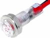 R9-79L-11-24RED Индикат.лампа: LED; плоский; 24ВDC; Отв: O5,2мм; IP40; поликарбонат