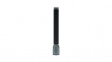 63996 Torch, LED, 4x C, 900lm, 300m, IP44, Black / Silver