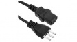 450-ADEQ Power Cable, IT Type L (S17) Plug - IEC 60320 C13, 220V, 2m