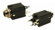 FM6701 Phone Audio Connector Jack, Vertical, 6.35 mm, 3 Poles