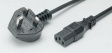 PB-411-06-S Mains cable UK Male IEC-320-C13 1.8 m