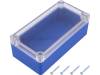 Z58PH ABS BLUE Корпус: универсальный; Х:82мм; Y:158мм; Z:55мм; ABS; синий; IP65