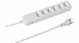 207605216 C Multiple Socket Outlet 4 Type J (T13) White Type J (T12)