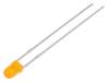 L-7104SED, LED; 3мм; оранжевый; 500-1100мкд; 50°; Поверхность: выпуклая, Kingbright