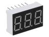 LTD036BAG-101A, Дисплей: LED; 7-сегментный; 9,14мм; зеленый; 4,8мкд; анод; II.зн:3, WENRUN