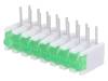 ZSU0832 LED; в корпусе; зеленый; Кол-во диод: 8; 20мА; 38°; 2,1В; 25мкд