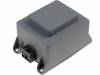 TSZZ30/006M/5 Трансформатор: залитый; 30ВА; 230ВAC; 12В; 12В; 1,25А; 1,25А; IP00