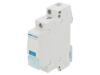 SVN124, LED-индикатор; 230ВAC; DIN; Цвет: голубой, Hager