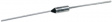 NTE8065 Thermal fuse, axial 66 °C